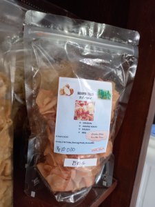 Keripik Talas rasa Balado